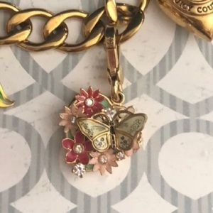 Juicy couture butterfly charm